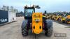 JCB 533-105 Telehandler c/w hydraulic adjusting pallet forks, JCB cameras & monitor fitted, jack legs, registration documents in office Hours: approx 5385 Reg. No. FN20 YBC Ser. No. JCB5AHMGTL2951707 - 9