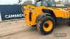 JCB 533-105 Telehandler c/w hydraulic adjusting pallet forks, JCB cameras & monitor fitted, jack legs, registration documents in office Hours: approx 5385 Reg. No. FN20 YBC Ser. No. JCB5AHMGTL2951707 - 12