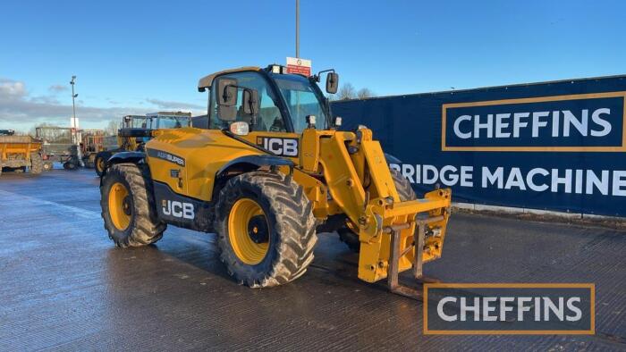 JCB 538-60 Agri Super Telehandler Reg. No. YX22 VCY Ser. No. JCB5XJ0YLN3100129