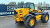 2001 JCB 526 Telehandler c/w puh, Q-fit head stock, front aux, 4 speed, manual gearbox Hours: 10,200 Ser. No. SLP526551E0282975 - 11