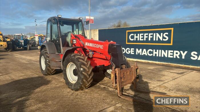 2005 Manitou 628-120 LSU Telehandler c/w comfort ride, puh, power shift plus, cone & pin, registration documents in office Reg. No. CU06 GUH Ser. No. 219506