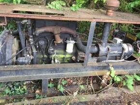 Pallet mounted generator with Leyland Bathgate engine (as fitted to some Leyland tractors), with 2,807 hours recorded stated to be genuine