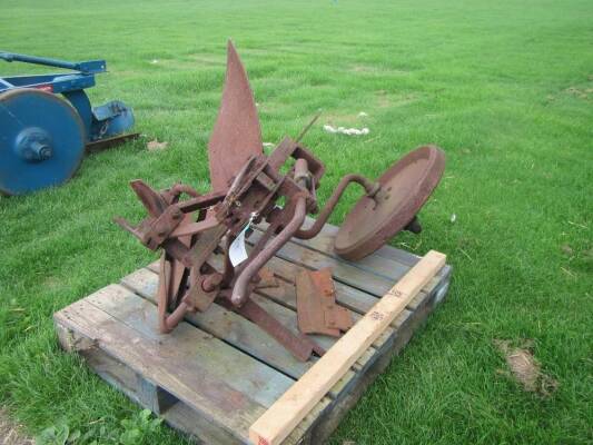 David Brown single furrow plough