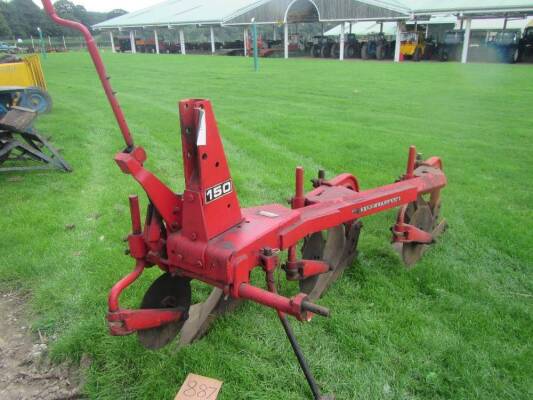 Massey Ferguson 150 3furrow plough Serial No. M1485