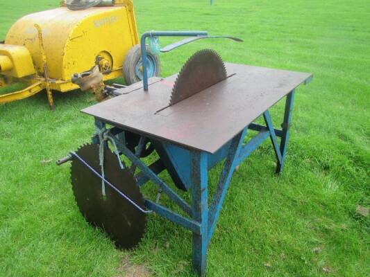 PTO sawbench - A Newlands & Sons