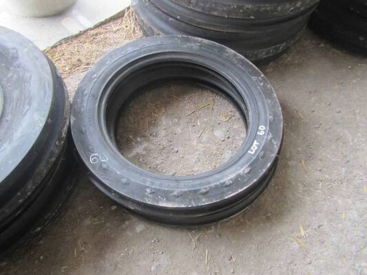Pr. Goodyear 4.00x19 front tractor tyres (new)