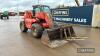 Manitou MLT527 Turbo Telehandler c/w tines, registration documents in office Reg. No. X216 CTA Ser. No. 138576