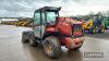 Manitou MLT527 Turbo Telehandler c/w tines, registration documents in office Reg. No. X216 CTA Ser. No. 138576 - 8