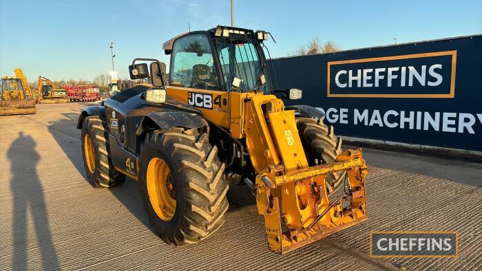 JCB 541-70 Agri Pro 40th Anniversary Edition Telehandler Hours: approx 4730 Reg. No. YK68 WUY Ser. No. JCB5XD4WCJ2724673