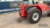 2010 Manitou 634-120 Telehandler c/w pick up hitch Reg. No. WA10 GXY Ser. No. 587660 - 12