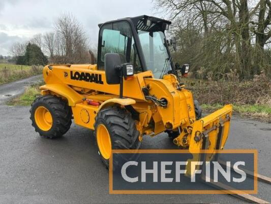 JCB 520-50 Farm Special Telehandler c/w puh, forks, wide wheels & tyres, vendor to supply registration documents Hours: approx 7820 Reg. No. SA51 ZDC Ser. No. 0881930