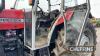 1992 Massey Ferguson 399 4wd Tractor Hours: approx 3910 Reg. No. K835 JNV Chassis No. 13A40099 - 16