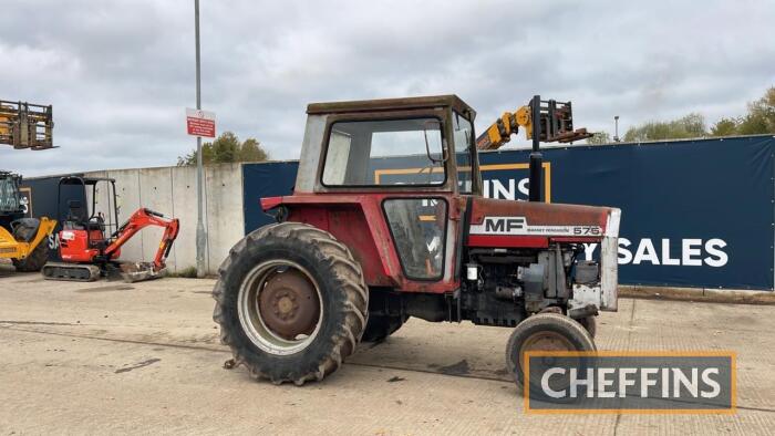 Massey Ferguson 575 2wd Tractor Ser. No. 265200