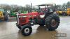 Massey Ferguson 375 2wd Tractor c/w canopy cab Reg. No. N357 GSD Ser. No. A24066 - 6