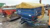 2010 krm Bogballe M2W Fertiliser Spreader c/w calibrator zurf control box, spares and manual in office - 3