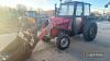 Massey Ferguson 265 Tractor c/w loader Reg. No. XSM 607V - 5