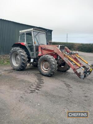 Massey Ferguson 390 Tractor Reg. No. J190 WAW Ser. No. S24488