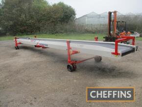 2018 Swift Lift Interstore 900mm conveyor 10m store wheels, 3phs inverter drive Serial No. 2653 Model SL-I