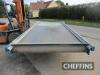 2013 Niagri 5.45m x 1800mm flat belt conveyor, 3phs. No legs Serial No. 132302 - 2