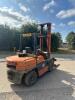 1994 TOYOTA 40 4tonne diesel FIXED MAST FORKLIFT Reg No: L626 RDO Serial No: 5FD35E20510 Model: 5FD35 Hours: 5,261 FDR: 03/03/1994 TO BE RETAINED UNTIL 17.00 WEDNESDAY 12th FEBRUARY 2025 FOR LOADING PURPOSES ONLY - 2