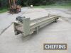 Herbert 3.8m x 600mm conveyor, 3phs