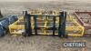 Flat 10 Bale Grab JCB Q-fit brackets - 2