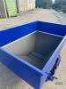 Tine mounted rubber lined big bag filling hopper. NEW AND UNUSUED - 2