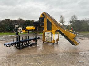 2012 Walthambury 550 Electonic Weigher/Bagger With 3mt Intralox Belted Bag Conveyor With Bag Automator, Belt In Feed Unit & Heavy Duty DS9 Fixed Head Stitcher. 3 Phase. VGC.