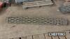 Square 6ft metal grading screen, 80mm. used but reported to be in good condition