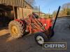 DAVID BROWN 990 4cylinder diesel TRACTOR Reg. No. EWW 249C (expired) Serial No. 990/AS/465626 Fitted with Fuller mid-mounted hedgecutter. Supplied with operating manual, driver's guide and photocopy parts lists Due to extremely restricted access, loading