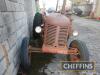 1955 DAVID BROWN 25D diesel TRACTOR Reg. No. CJM 512 Serial No. PD25/15600 Fitted with rear mounted log splitter. Supplied with blue V5 Due to extremely restricted access, loading will only be available by appointment only on the allocated collection d - 2