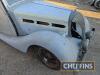 1938 TRIUMPH 14/60 Dolomite saloon 1767cc 4cylinder CAR Reg. No. FKE 895 Chassis No. 20/6/1995 An unfinished restoration project of a very uncommon pre-war Triumph. 4door saloon body with engine and gearbox in situ. Interior removed and not found. 'Wat - 11