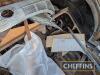 1938 TRIUMPH 14/60 Dolomite saloon 1767cc 4cylinder CAR Reg. No. FKE 895 Chassis No. 20/6/1995 An unfinished restoration project of a very uncommon pre-war Triumph. 4door saloon body with engine and gearbox in situ. Interior removed and not found. 'Wat - 29