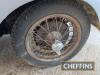 1938 TRIUMPH 14/60 Dolomite saloon 1767cc 4cylinder CAR Reg. No. FKE 895 Chassis No. 20/6/1995 An unfinished restoration project of a very uncommon pre-war Triumph. 4door saloon body with engine and gearbox in situ. Interior removed and not found. 'Wat - 30