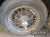 1938 TRIUMPH 14/60 Dolomite saloon 1767cc 4cylinder CAR Reg. No. FKE 895 Chassis No. 20/6/1995 An unfinished restoration project of a very uncommon pre-war Triumph. 4door saloon body with engine and gearbox in situ. Interior removed and not found. 'Wat - 31
