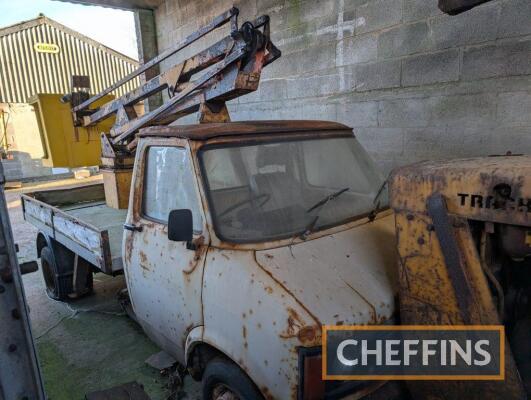 1982 BEDFORD cherry picker 4cylinder 2279cc petrol LORRY Reg. No. GEV 156Y Chassis No. 97760CV614483 3.5tonne twin wheel chassis. Fitted with Liftec LD4 cherry picker. For spares/repair Due to extremely restricted access, loading will only be available