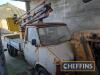 1982 BEDFORD cherry picker 4cylinder 2279cc petrol LORRY Reg. No. GEV 156Y Chassis No. 97760CV614483 3.5tonne twin wheel chassis. Fitted with Liftec LD4 cherry picker. For spares/repair Due to extremely restricted access, loading will only be available