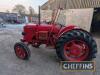 1951 DAVID BROWN Cropmaster diesel TRACTOR Reg. No. AJM 347 Serial No. PD15385 An older restoration fitted with part cab and glass. Supplied with blue V5, original instruction book, brochure & piston rings Due to extremely restricted access, loading wil - 9