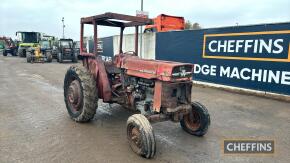 Massey Ferguson Tractor Reg. No. XKX 828F Ser. No. 543041