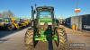 2017 John Deere 6120M Tractor c/w tls and cab suspension Reg. No. GK17 OJJ Ser. No. 1LO6120MCHK883962 - 2