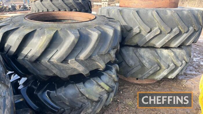 Massey Ferguson 460/85-R38 & 1639 R28 Dual Wheels UNRESERVED LOT