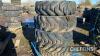 4no. Dumper Wheels & Tyres UNRESERVED LOT - 2