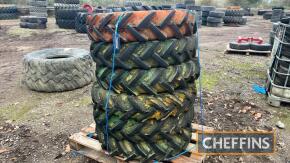 6no. Dumper Wheels & Tyres UNRESERVED LOT