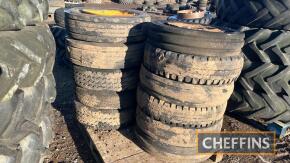 12no. Wheels & Tyres UNRESERVED LOT