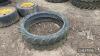 Pr. of 8.3 R44 Wheels & Tyres UNRESERVED LOT - 3