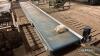 Peal 8.5m x 900mm flat belt conveyor, 3phs. No legs fitted - 7