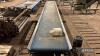 Peal 8.5m x 900mm flat belt conveyor, 3phs. No legs fitted - 8