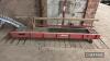 Tong 2.4m x 300mm bag conveyor with gravity roller end section, 3phs - 6