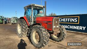 Massey Ferguson 3655 Tractor Reg. No. L48 UVL Ser. No. B176009 for sale for spares only CAT B INSURANCE LOSS