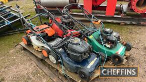 4no. Petrol Lawnmowers